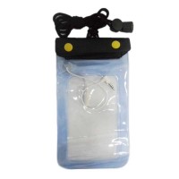 Waterproof Camera/Phone Pouch with Phone Jack 11cm x 20cm