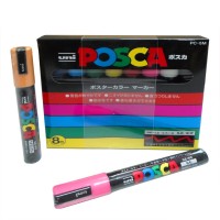Spidol Posca Pen Medium 8 Colours / Set