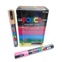 Spidol Posca Pen Medium 15 Colours / Set