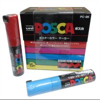 Spidol Posca Pen Broad 15 Colours / Set