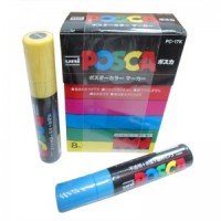 Spidol Posca Pen Extra Broad 8 Colours / Set