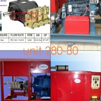 Pompa Water Jet 280 Bar 80L/M