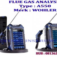 081362449440 Portable Flue Gas Analyser A-550 Wohler