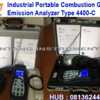 081362449440 Jual : E 4400-C Industrial Portable Combustion Gas & Emission Analyzer