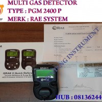 081362449440 JUAL QRAE II PGM-2400P Multigas Monitor by RAE Systems