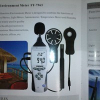 Jual DEKKO FT-7965, 5 in 1 for Light meter,Sound level,Humidity/Temp,Anemometer.