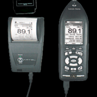 SOUND LEVEL METER TYPE WITH OCTAVE BAND ANALYSIS CALIBRATOR + PORTABLE PRINTER Type SoundTrack-LXT-1