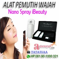 Alat Pemutih Kulit Wajah Nano Spray iBeauty