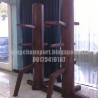 Boneka Kayu Kungfu Wingchun / Mok Yan Jong / Wooden Dummy / Manusia Kayu Wingchun & Jet Kune Do