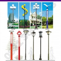 Tiang Lampu Taman Mall