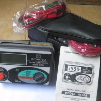 Kyoritsu 4105a Digital Earth Tester, , ,081333102011