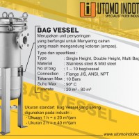 BAG VESSEL  HOUSING BAG FILTER