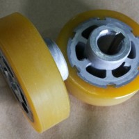 Spare part mesin continuous band sealer, rubber wheel, karet roda band sealer