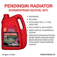 Pendingin Radiator Coolant PRIMO RAD COOL 50 4L