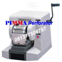 Mesin Perforator PIMMA TP 300 Electric Manual
