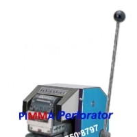 Mesin Perforator PIMMA TP 100 Manual