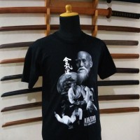 Kaos Tema Beladiri (Aikido, The Samurai Spirit)