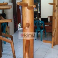 KIMU Collections: Wooden Dummy / Boneka kayu wing chun / mok yan jong ukuran 155cm