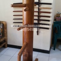 KIMU Collections: Boneka Kayu Kungfu Wingchun / Mok Yan Jong / Wooden Dummy / Manusia Kayu Wingchun