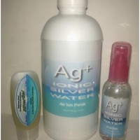 Ag+ 3IN1 | Air Ion Perak dan Ionic Silver Gel Untuk Perawatan Kesehatan & Kecantikan Internal ataupu
