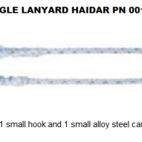 Single Lanyard Haidar PN 0016