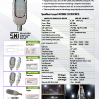 ONE LED – LAMPU PJU LED 180 Watt (AC)
