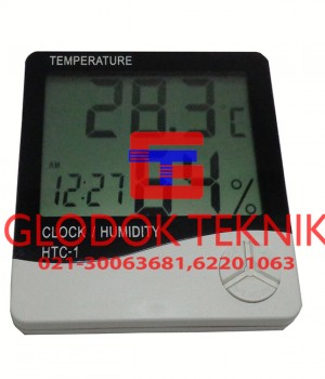 Thermohygrometer HTC-1, Thermohygrometer, Alat Ukur Suhu dan Kelembaban Ruangan,