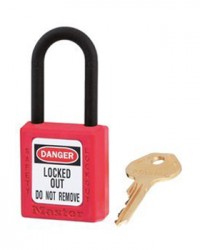 Master Lock 406 Red Padlock 