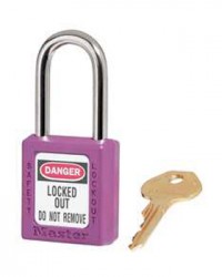 Master Lock 410 Purple Padlock 