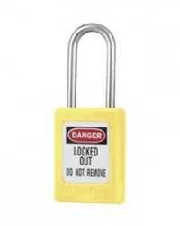 Master Lock S31 Yellow Padlock 