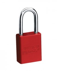 American Lock A1106 Aluminium Padlock Red