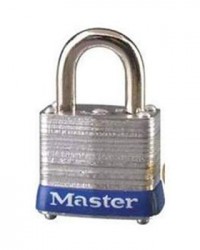 Master Lock Laminated Steel Padlock 3 Blue