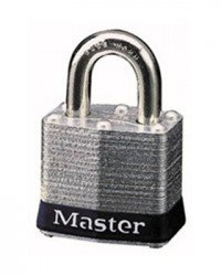 Master Lock Laminated Steel Padlock 3 Black
