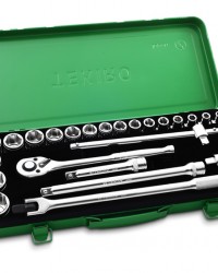 Kunci Sock Set 1/2" DR. 24 Pcs (Besi)