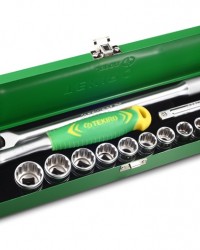 Kunci Sock Set 1/2" DR 17 Pcs (Besi)