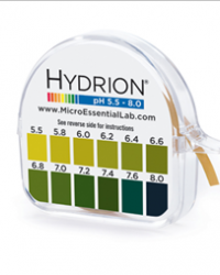 Hydrion (O67) Urine & Saliva pH Paper 5.5-8.0