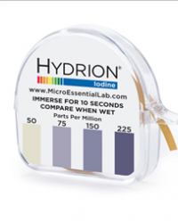 Hydrion Iodine Dispenser 50-225  Catalog#: IM-220	
