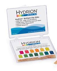 Hydrion Plastic pH Strip 0.0-6.0  Catalog#: 7200