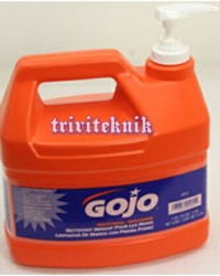Gojo hand cleaner natural orange pumice,gojo 0955