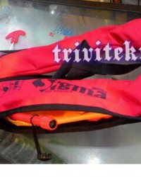 Inflatable lifejacket lalizas Sigma 150N,jaket pelampung udara sigma 150 n