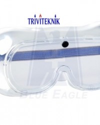 Kacamata goggle np 105,anti fog safety goggle  blue eagle 