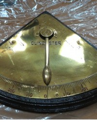 clino meter,clinometer alat ukur kemiringan kapal ,alat ukur kemiringan kapal