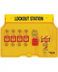 Master Lock 1482BP410 Lock Out Station