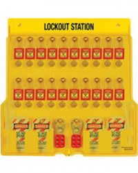 Master Lock 1484BP410 Lock Out Station