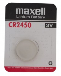 Maxell CR2450 3V Lithium Battery 