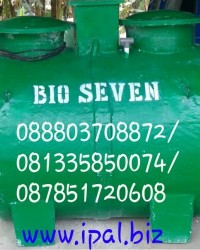 STP / IPAL Bioseven, Septic Tank BioSeven , Septic Tank Ramah Lingkungan