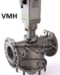 VMH Safety solenoid valve for gas, manually reset