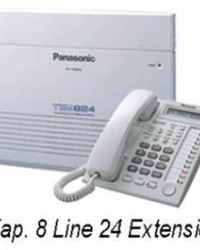 PABX Panasonic KX-TES824ND (Kapasitas 8 CO 24 Extension)