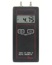 Dwyer 475 Mark III Handheld Digital Manometer 0-1000 W C