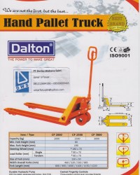 Hand Pallet Truck - 081212684186